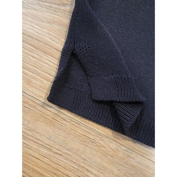 J Crew Destination Sweater Pullover Men's Sz M Long Sleeve Workwear Black - Picture 7 of 10